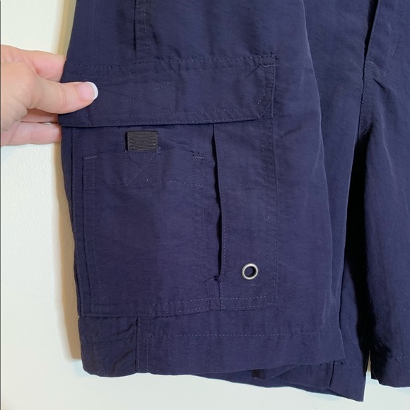 Bass Pro Navy Cargo Performance Shorts Sz 42 - Picture 6 of 11
